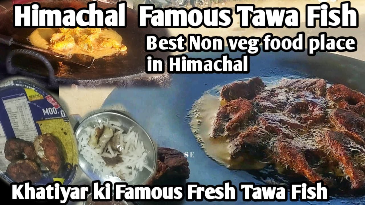 World's Famous Tawa Fry Fish at Khatiyar  Pong Dam Himachal Pradesh