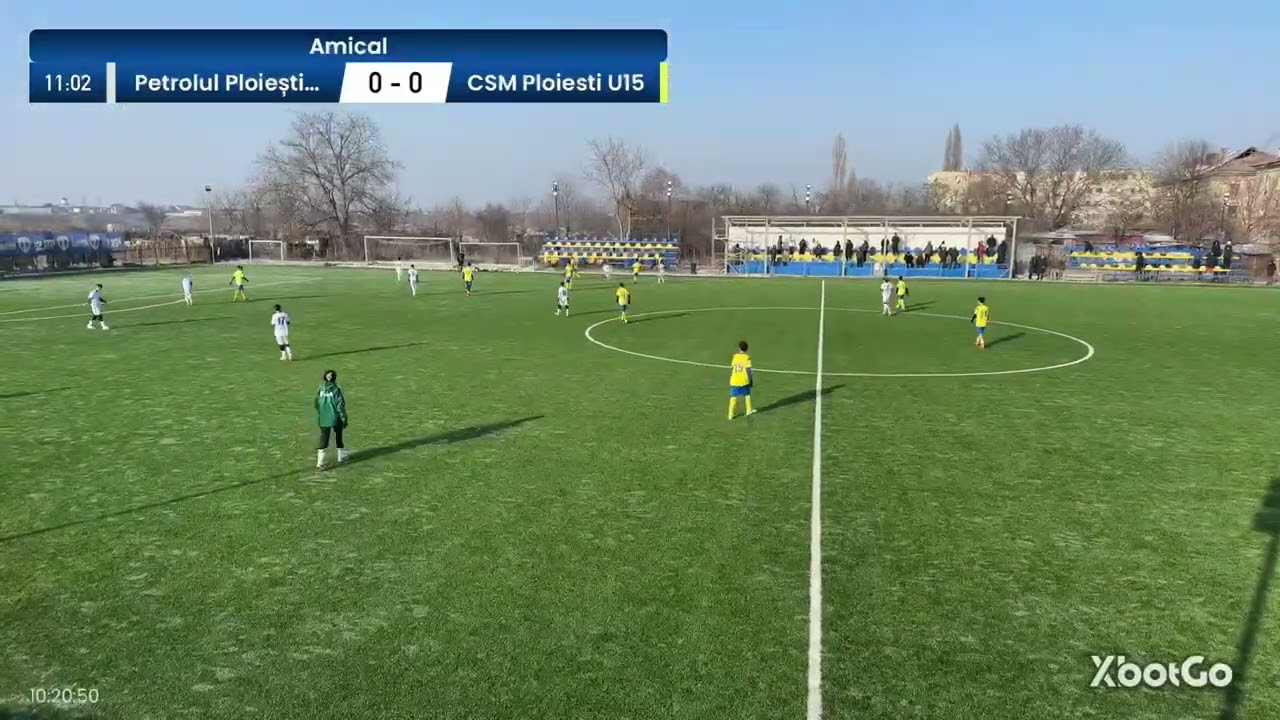 Meci amical Petrolul Ploiești U14 - CSM Ploiești U15 