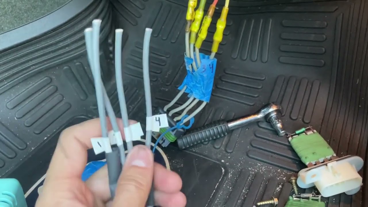 Blower Motor Resistor & Harness Replacement - 2004 Chevrolet Colorado