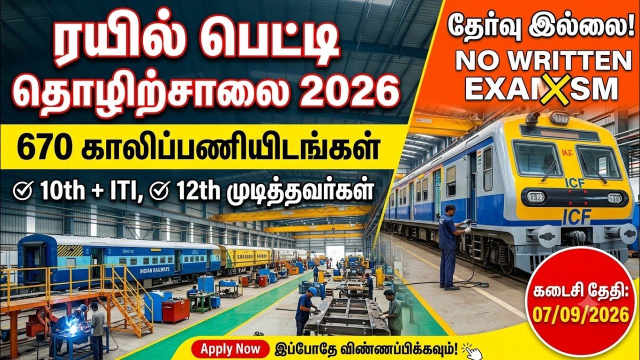 Southern Railway recruitment 2026/ link 👇