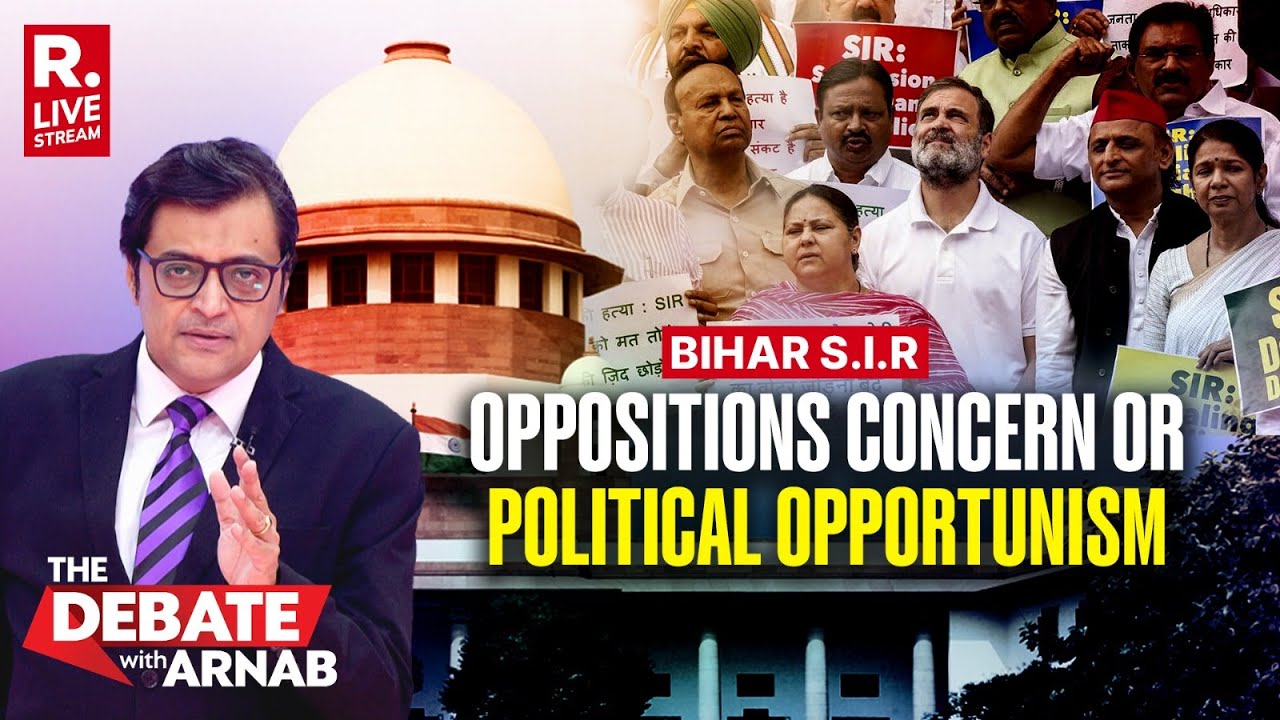 Debate With Arnab LIVE: Supreme Court Raps Political Parties For Not Helping Excluded Voters