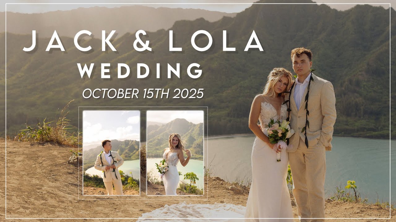 Daddies girl is now Married, Meet Jack and Lola Kranjac!