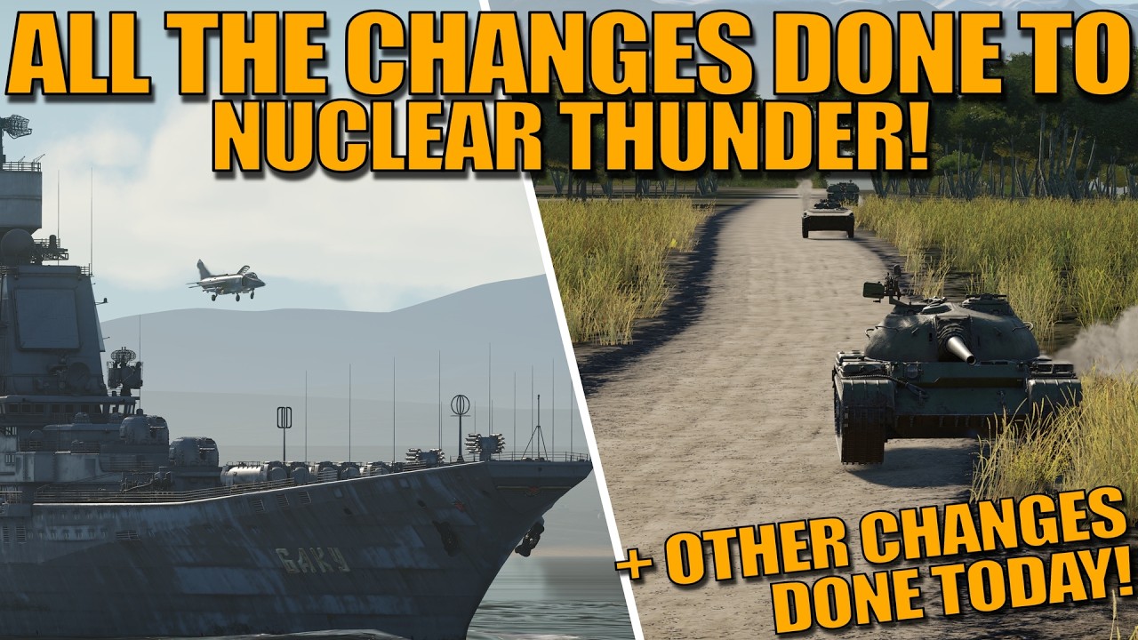 ВСЕ ИЗМЕНЕНИЯ в NUCLEAR THUNDER и ИГРЕ СЕГОДНЯ! &mdash; War Thunder