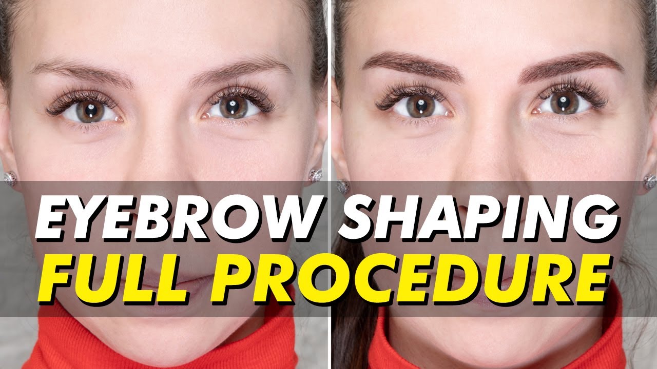 Eyebrow Shaping & enhancement by Nadia Afanaseva | Eye Design New York TEMPORARY brow solution