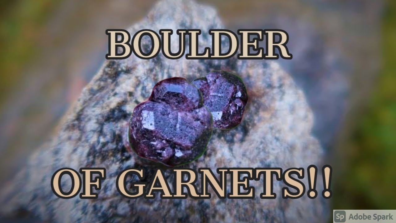 Rockhounding GARNET CRYSTALS!!