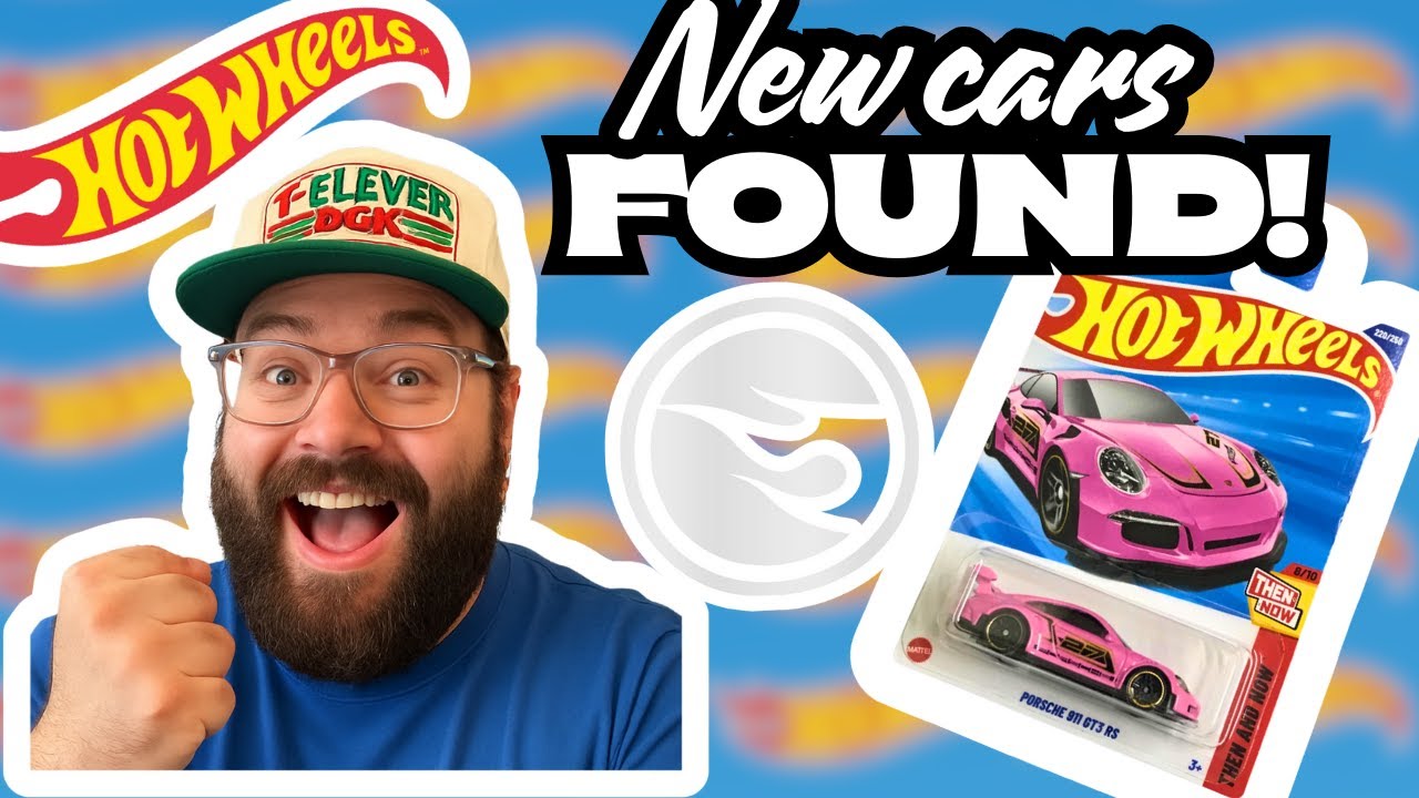 Hot Wheels Hunting! 🔥 Found the NEW Pink Porsche 911 GT3 RS + Fresh Case Drops!