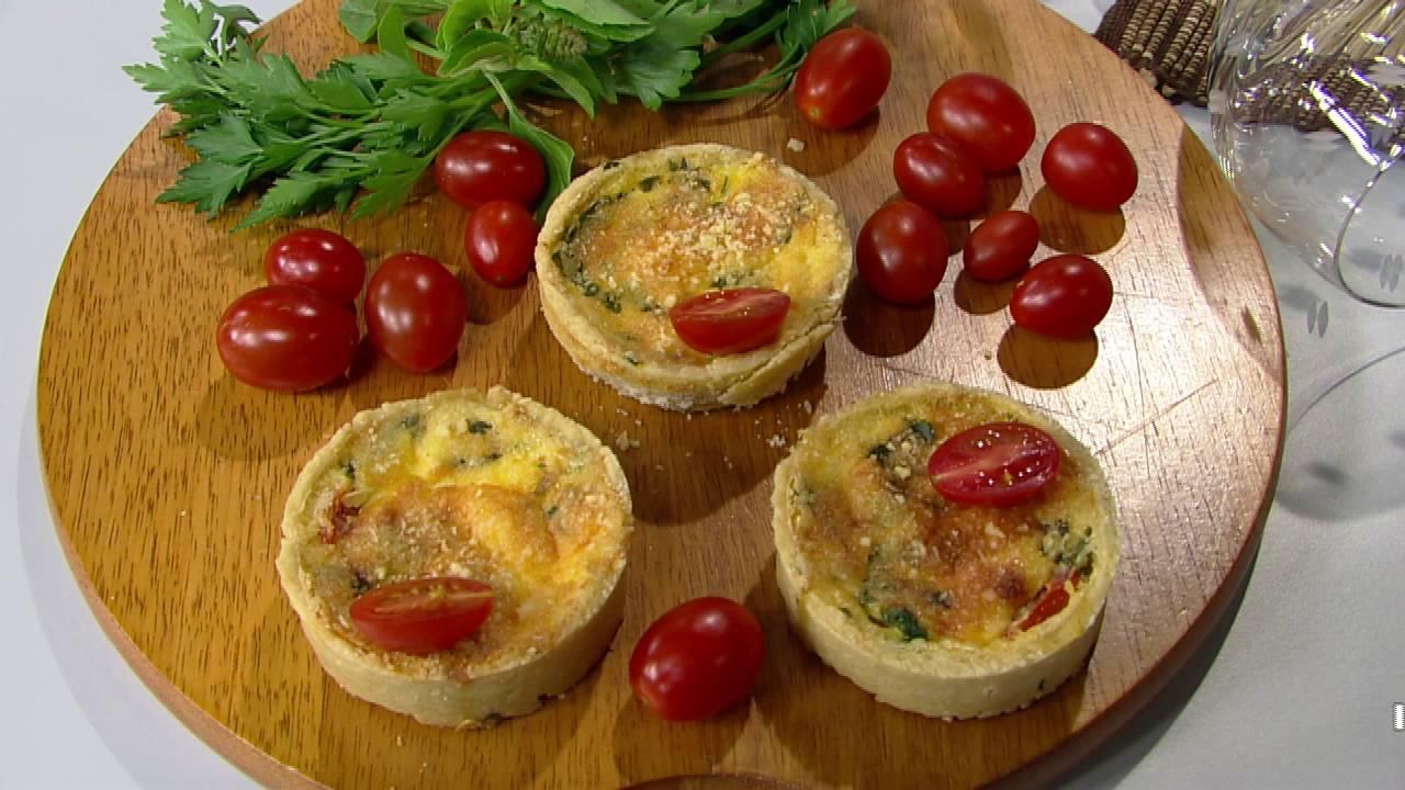 Receita Bom Sabor - 25/07/2016 - Quiche Margharita - Sandra Ozeas