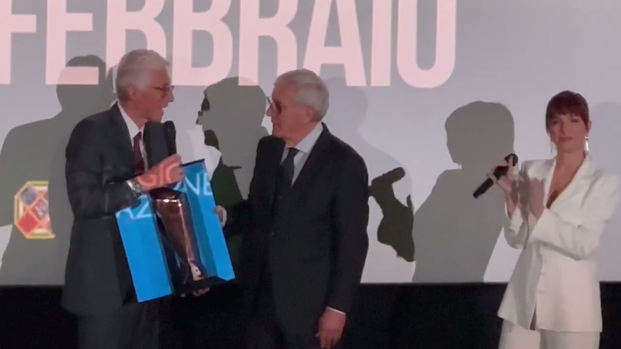 Il trofeo “Legendary coach” a Marcello Lippi