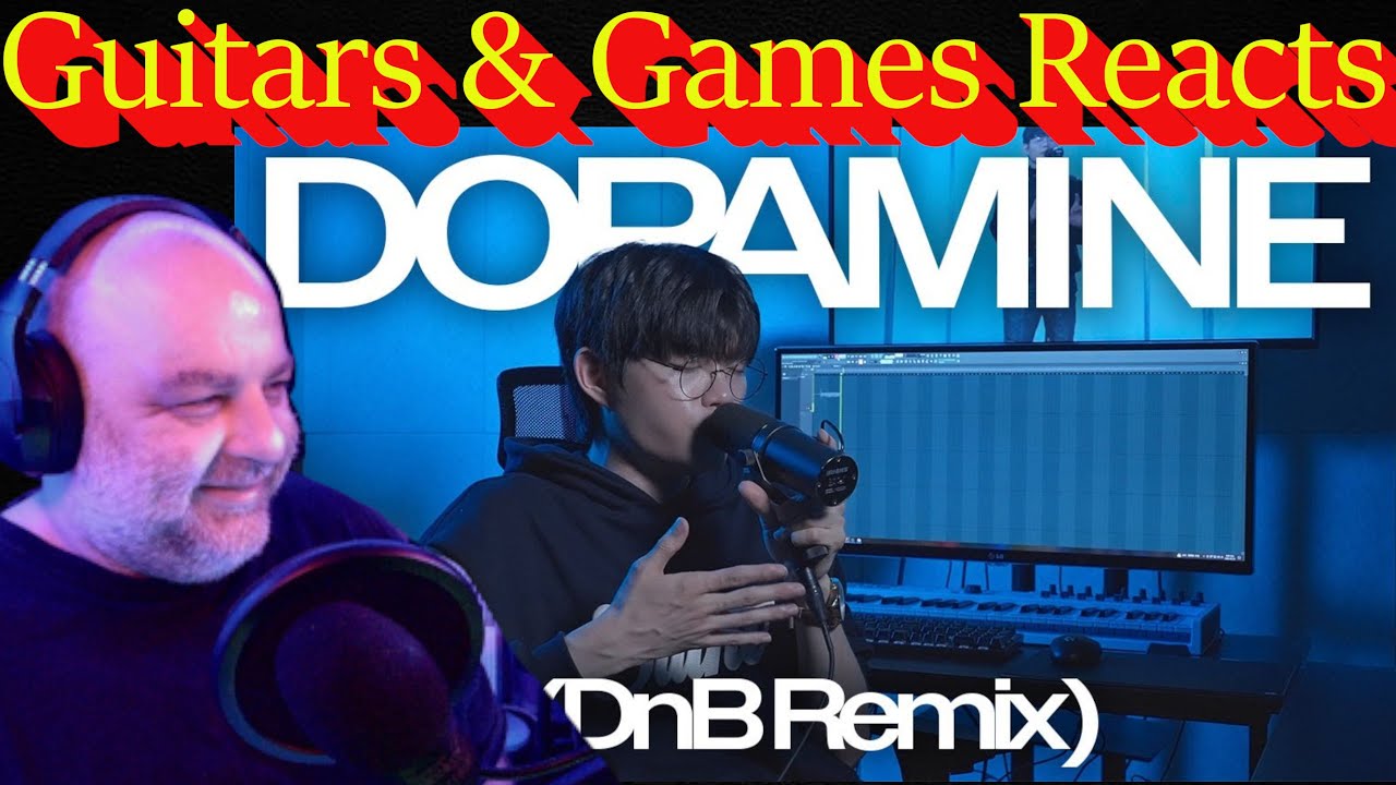 Guitars & Games Reacts.  WING - Dopamine (DnB Remix)  #music #reaction