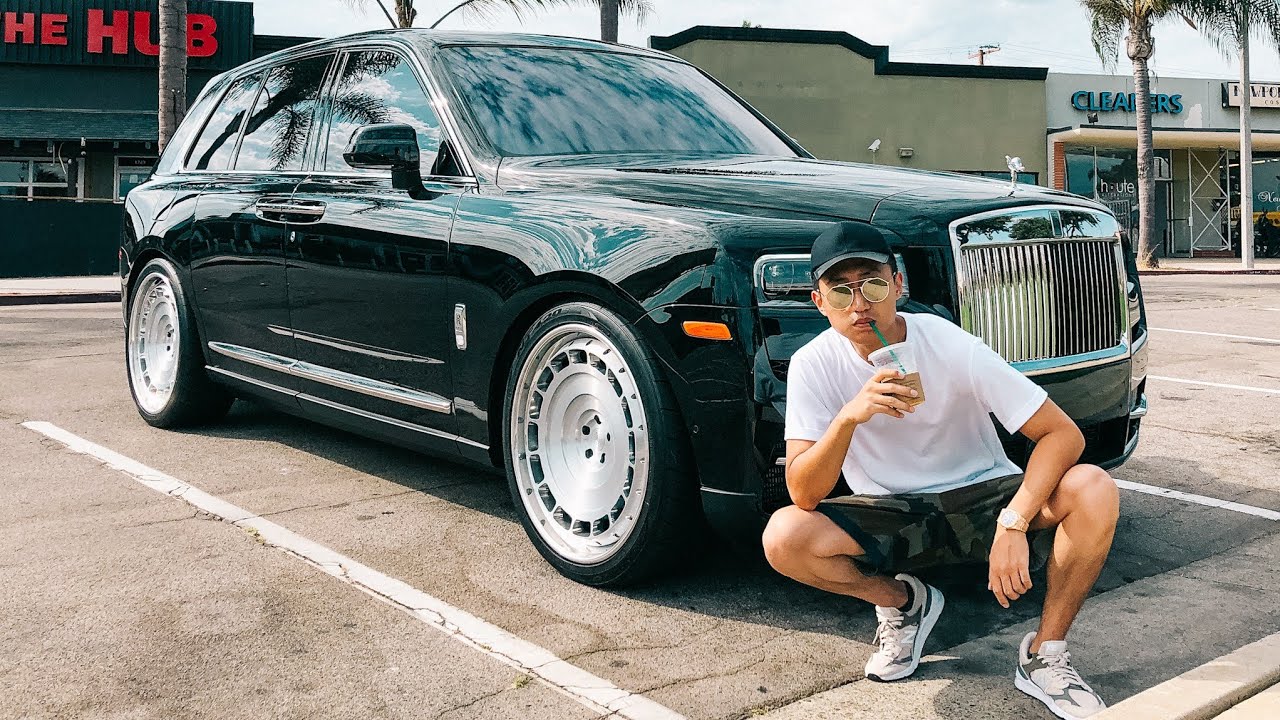 开着最潮劳斯莱斯库里南进军时尚圈-Crazy Wheels Rolls Royce Cullinan