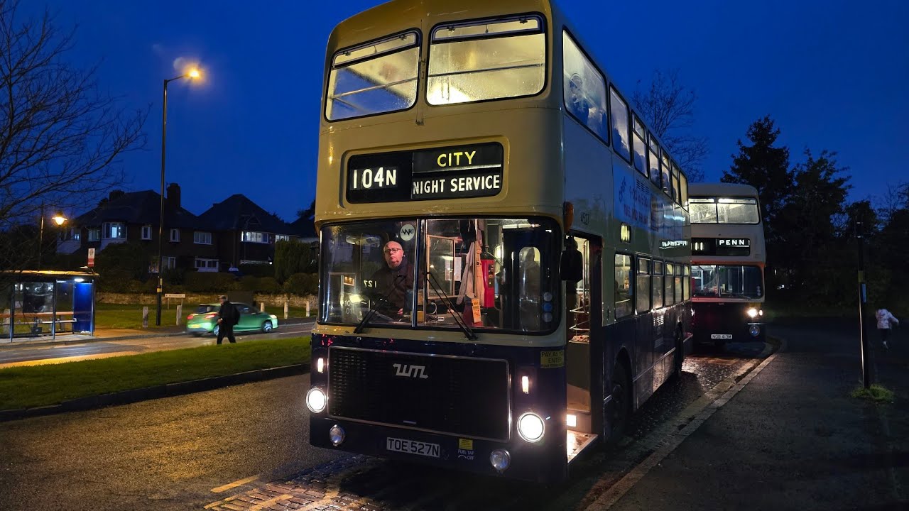 Wythall Twighlight 2025 - prototype Volvo Ailsa  TOE527N