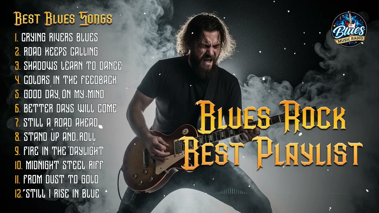 Blues Rock Playlist | Best of Blues Music with Powerful Vocal