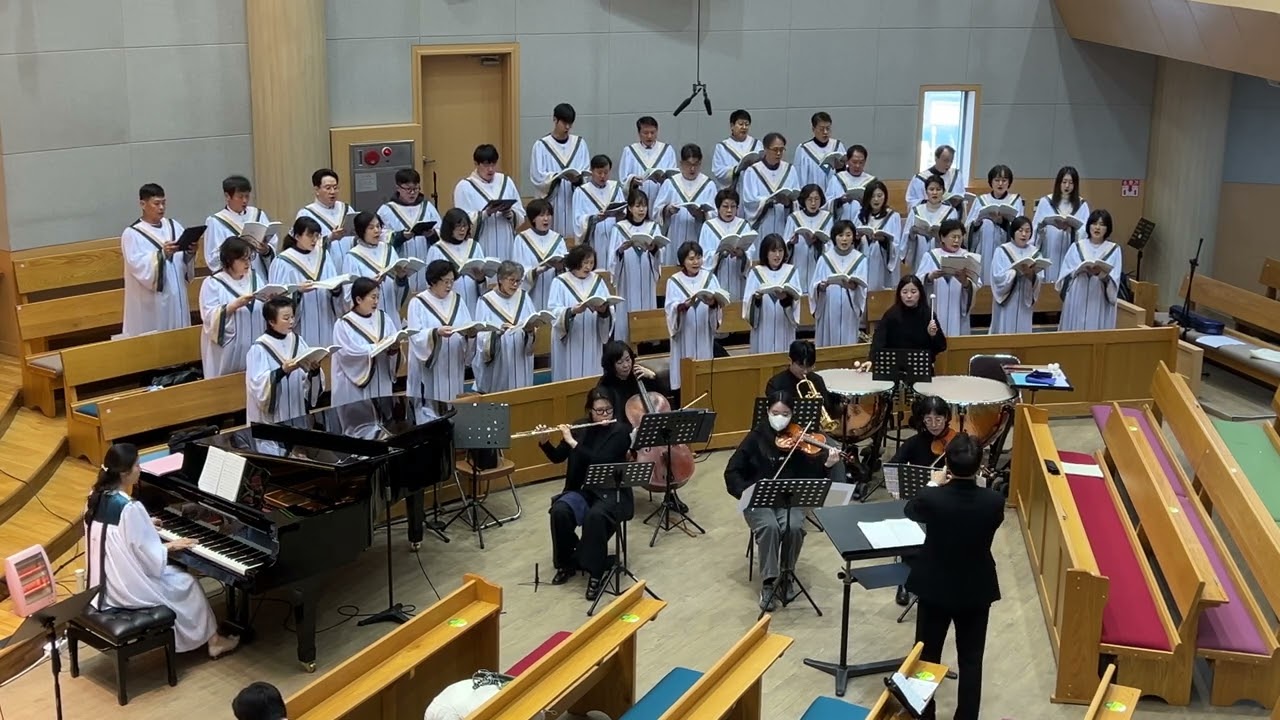 사막에 샘이 넘쳐 흐르리라 (장소은) 지휘 홍창섭