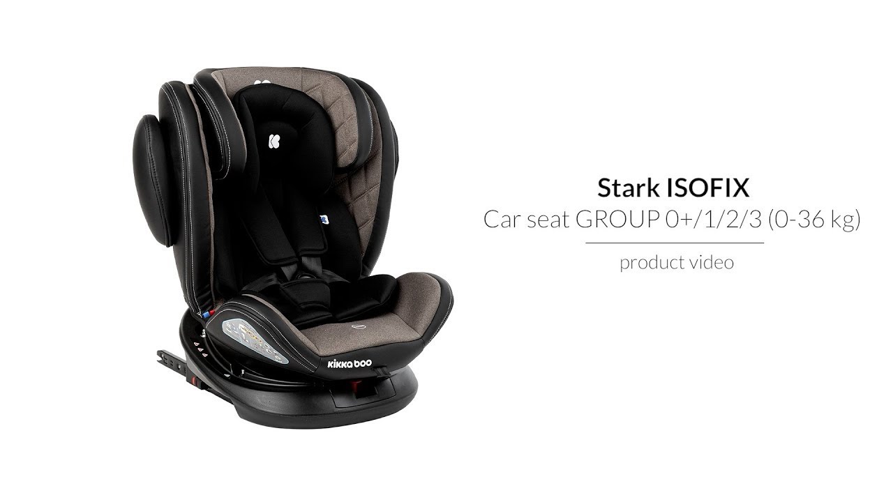 Cadeira Carro Giratória 360° ISOFIX Stark (0-36kg) - Kikka Boo