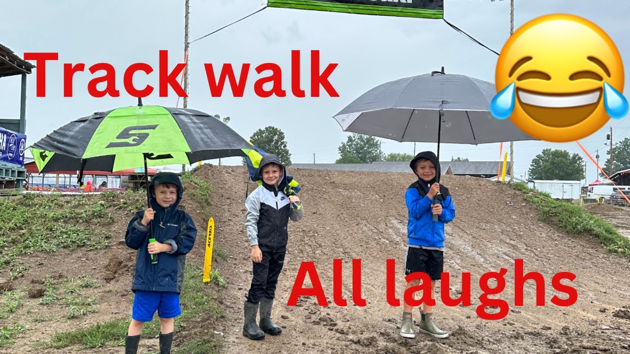 MOTOCROSS TRACK WALK... WITH KIDS - TNT sports MX