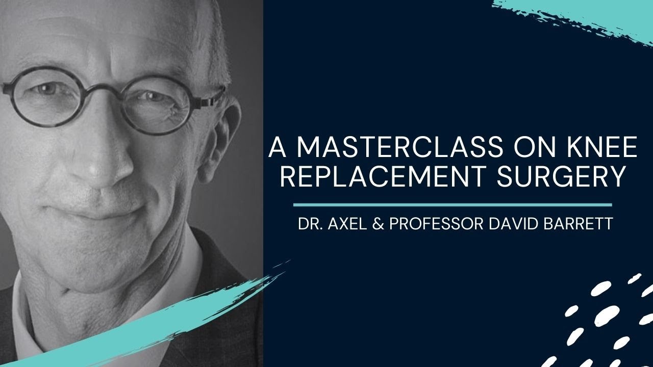 Having a knee replacement - A masterclass, with Professor David Barrett - JointSchool.app Ep.20