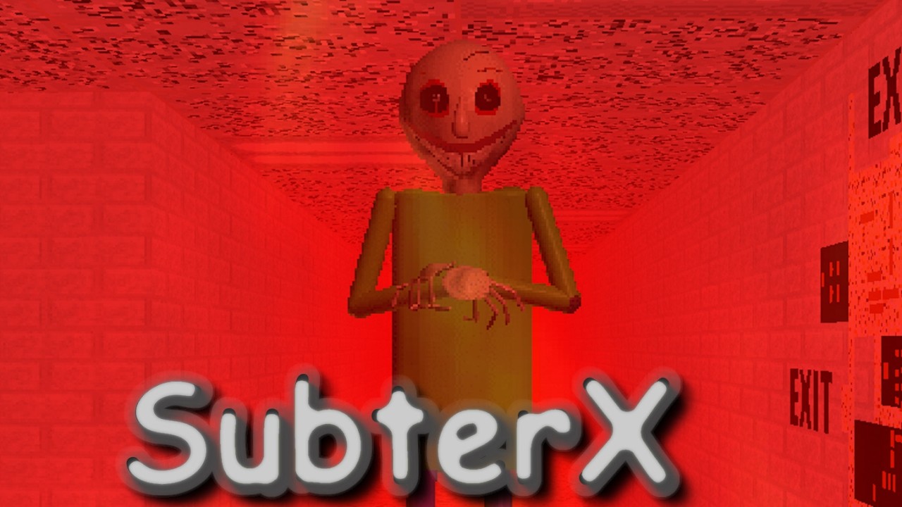 [NEW UPDATE] SubterBaldi | SubterX 'mode' - Baldi's basics v1.4.3 decompiled mod