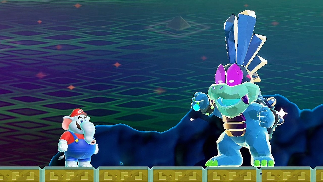 Super Mario Bros. Wonder SWITCH 2 - Walka z bossem Larrym Koopą