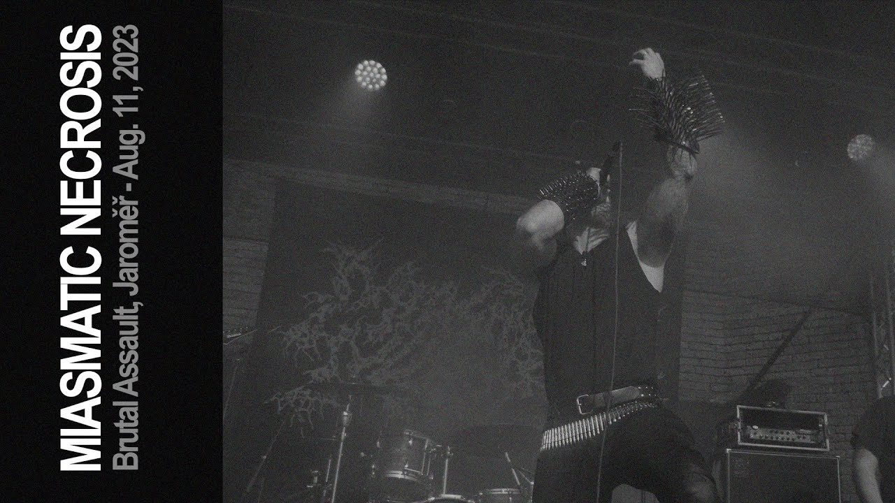 Miasmatic Necrosis live at Brutal Assault, Jaroměř - Aug. 11, 2023