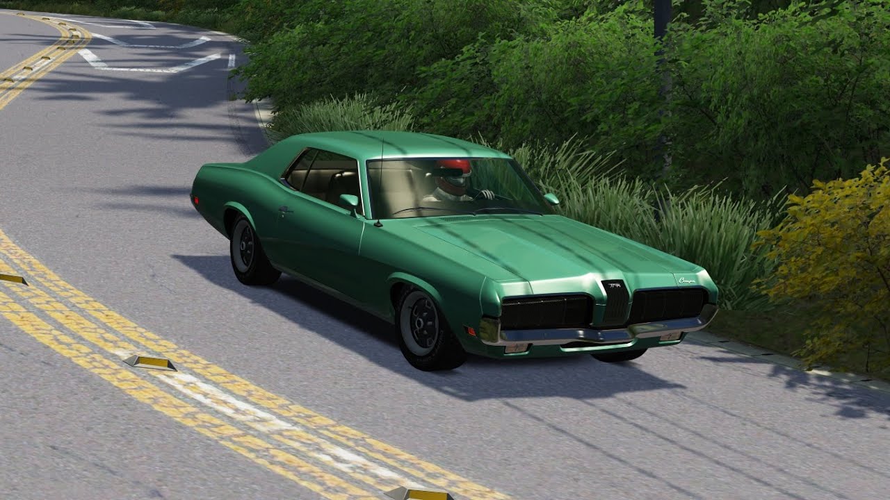 Mercury Cougar 1970 Coupe 351  | Sunday Drive | Muscle car| Assetto Corsa | Logitech G29 Gameplay
