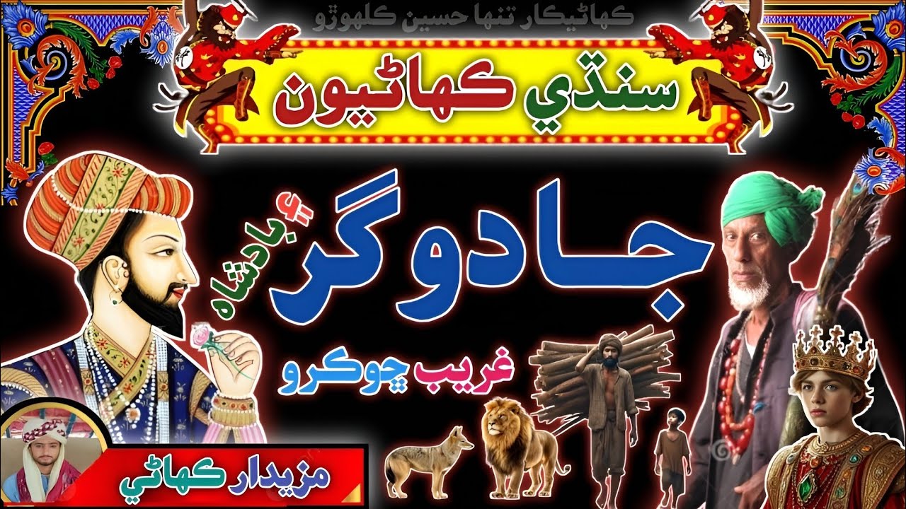 Jadogar Aen Badshah Sindhi kahani | sindhi Urdu Mix
