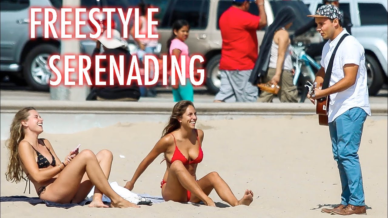 Freestyle Serenading on Santa Monica!!
