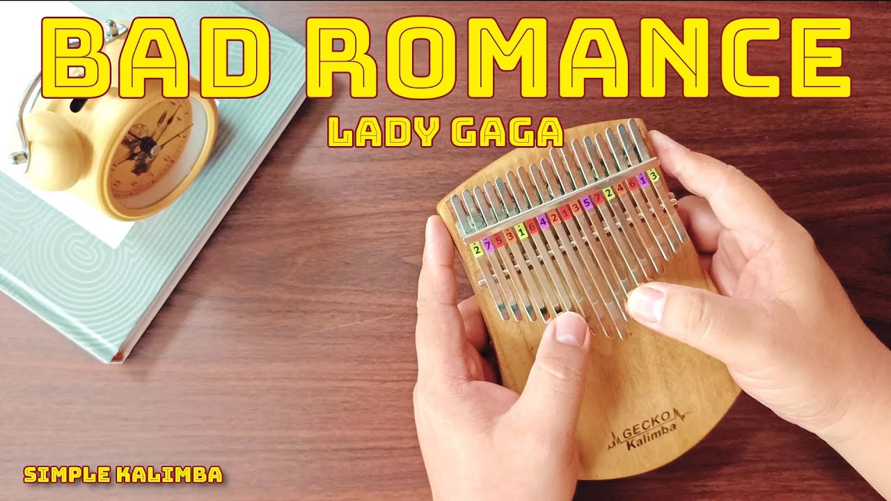 Bad Romance (Lady Gaga) - Kalimba Easy Tutorial