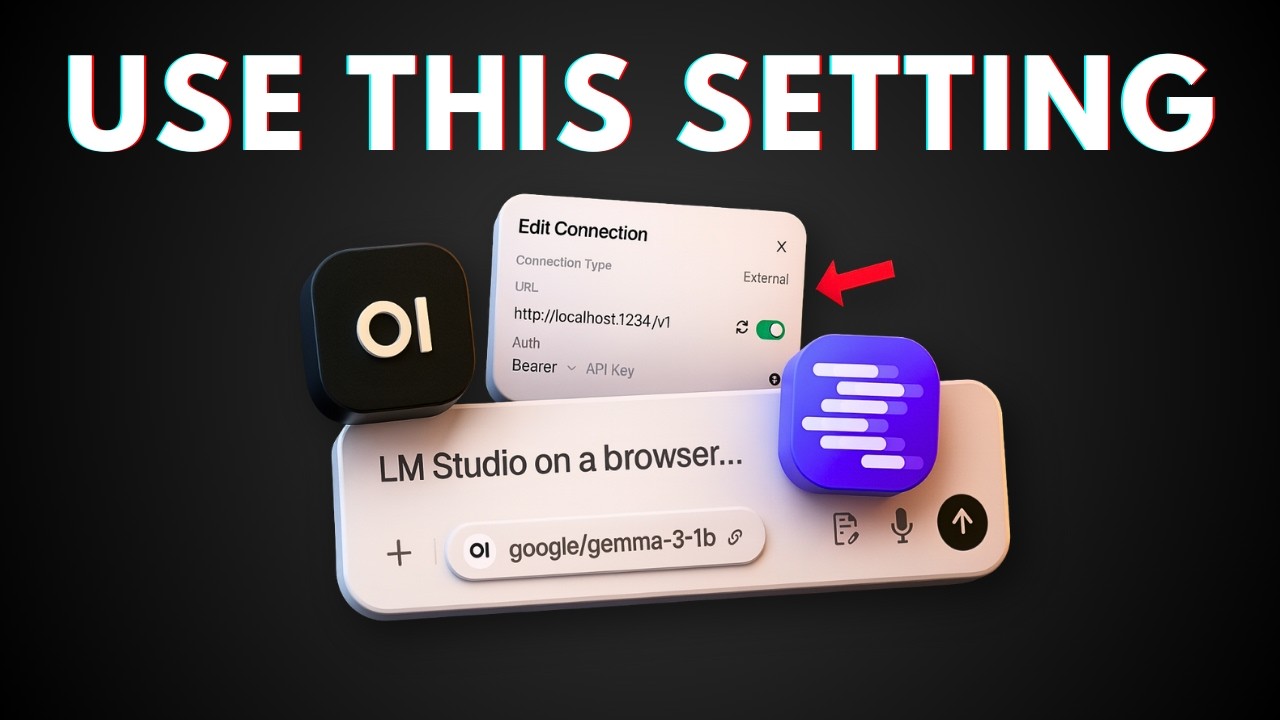 How to Link LM Studio to Open WebUI for INSTANT Offline AI Access