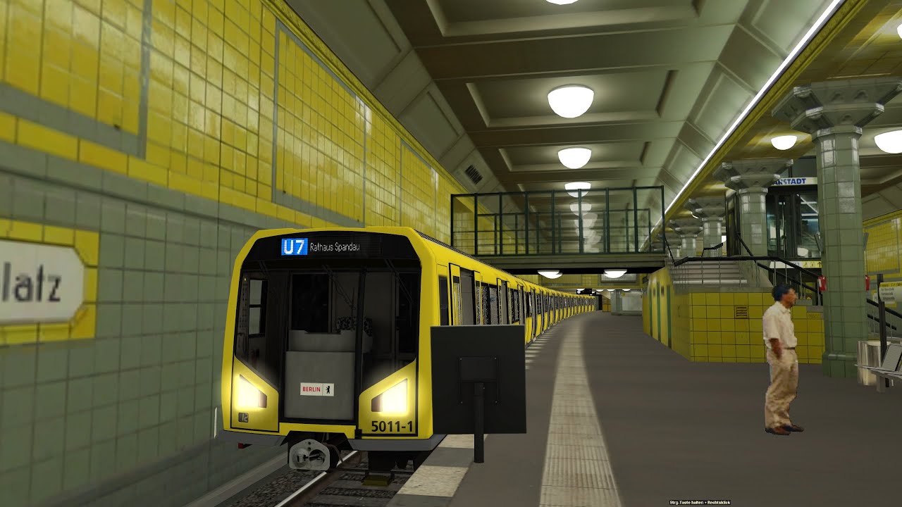U7 Berlin Rudow - Rathaus Spandau | Trainz 2009