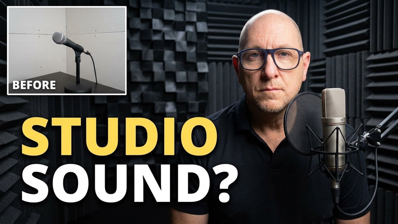 The Best Acoustic Treatment For Voice-Over: This Is What It Sounds Like