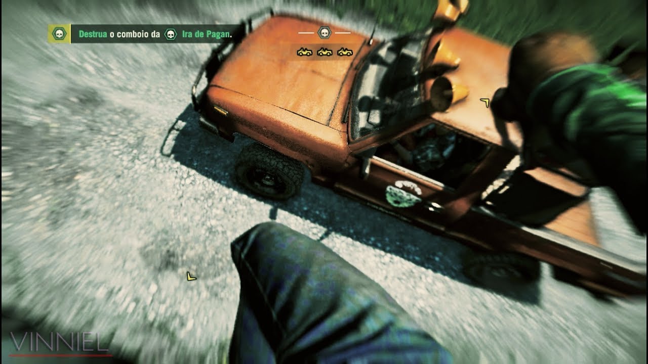 Far cry 4 - Epic vehicle takedown from WINGSUIT  (PAGAN'S WRATH CONVOY DESTROY)
