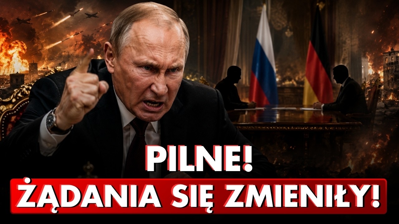 Panika w Moskwie! Putin ZMIENIA ULTIMATUM! Tajne SPOTKANIE Z NIEMCAMI. Będzie PODB&Oacute;J NA DUŻĄ SKALĘ!