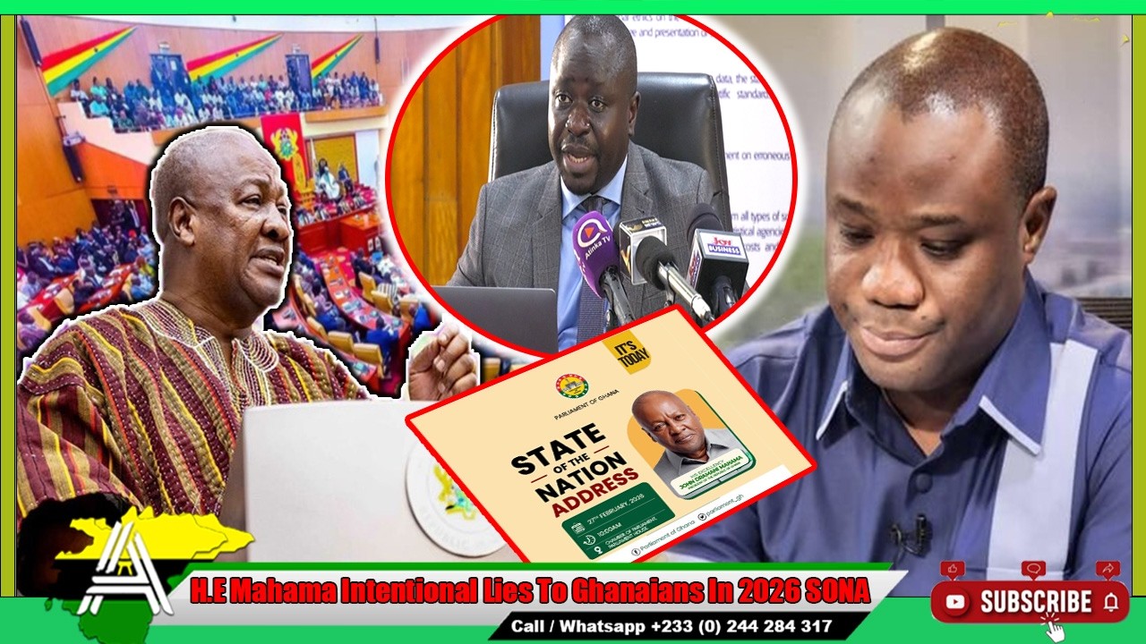 Animguase3 Paani!! NDC Finally Admit As Ghana Statistical Service Expose Pres Mahama Lies At