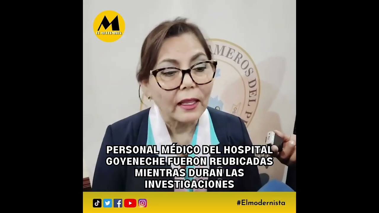 Personal médico del hospital Goyeneche fueron reubicadas mientras duran las investigaciones