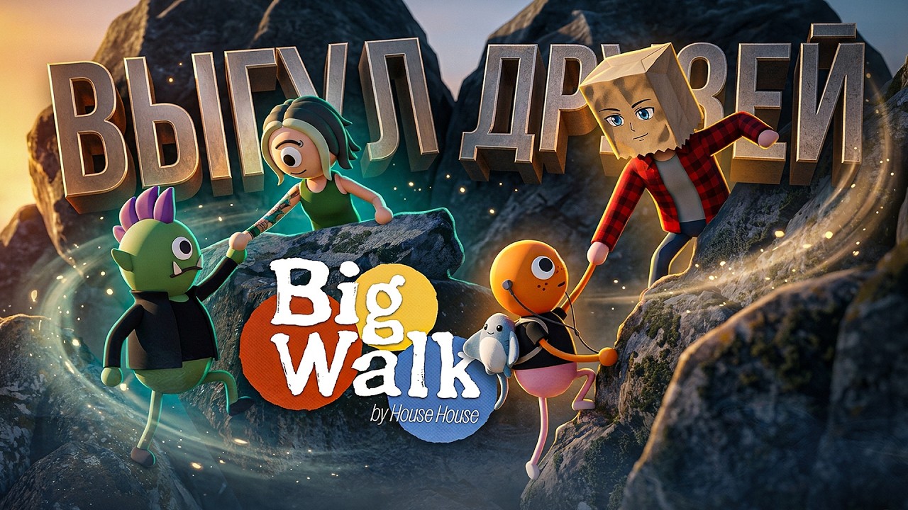 [Big Walk #1] ДРУЗЬЯ ВЫШЛИ ПОГУЛЯТЬ В ПЯТНИЧНЫЙ ВЕЧЕРОК