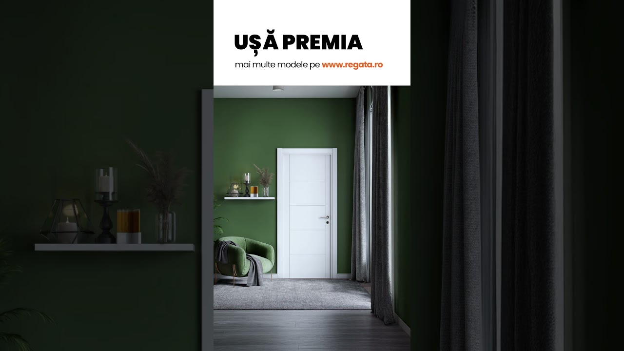 Design modern, preturi care-ti plac! Usi premium de interior - Regata
