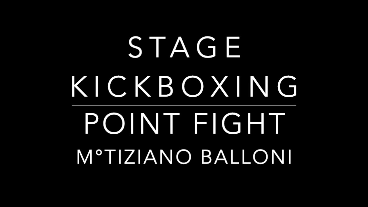 Stage KickBoxing FIKBMS Pointfight
