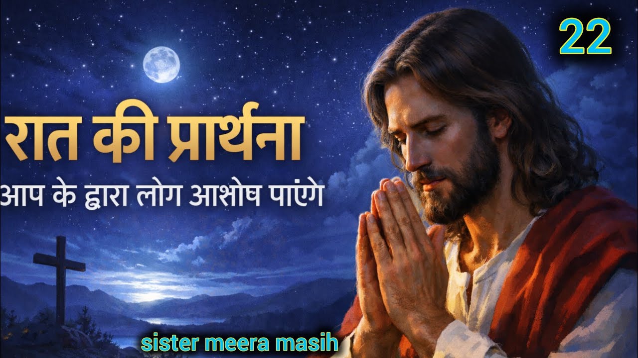 Night prayer आप के द्वारा लोग आशीष पाएंगे 