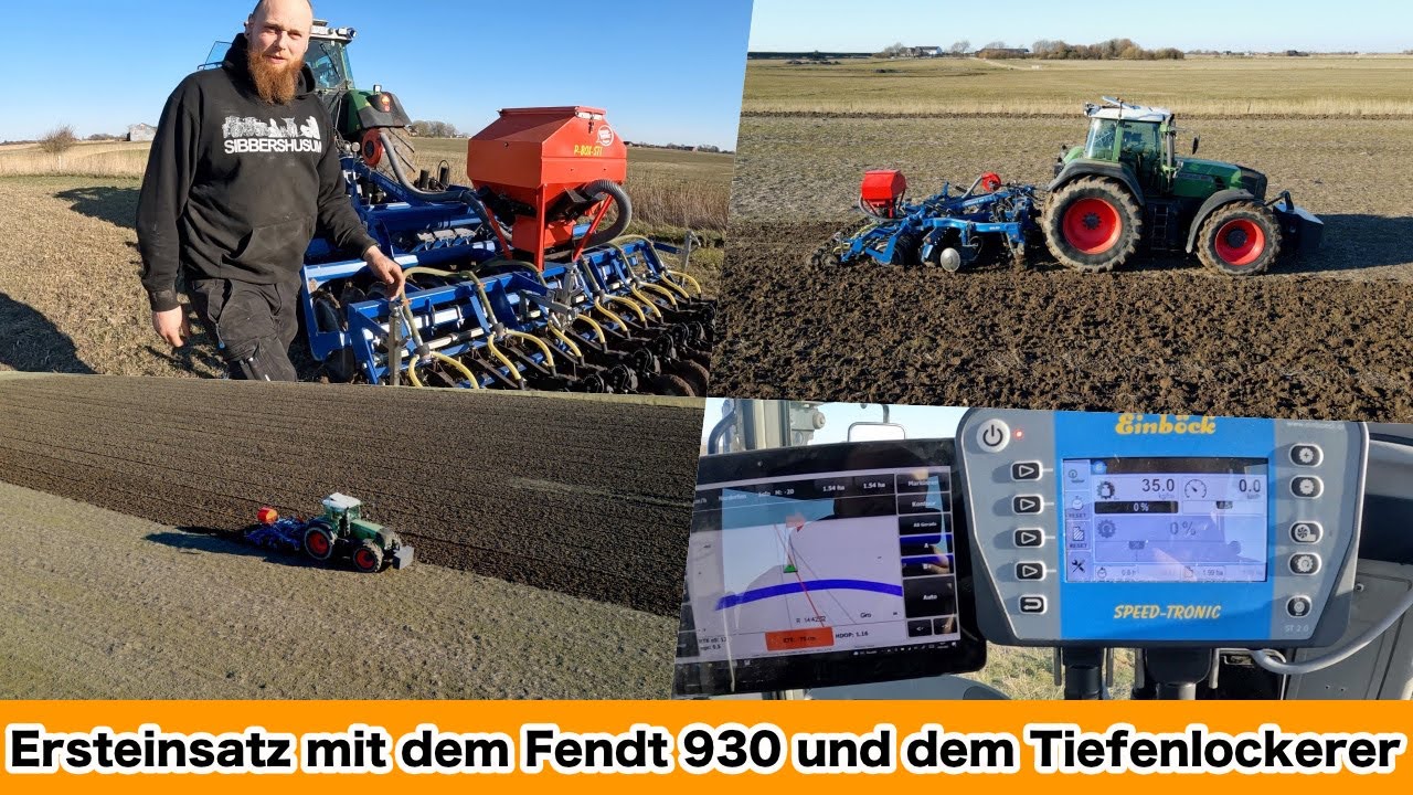 FarmVLOG#580 - Ersteinsatz mit dem Fendt 930 Vario und dem Dalbo Supermax Tiefengrubber