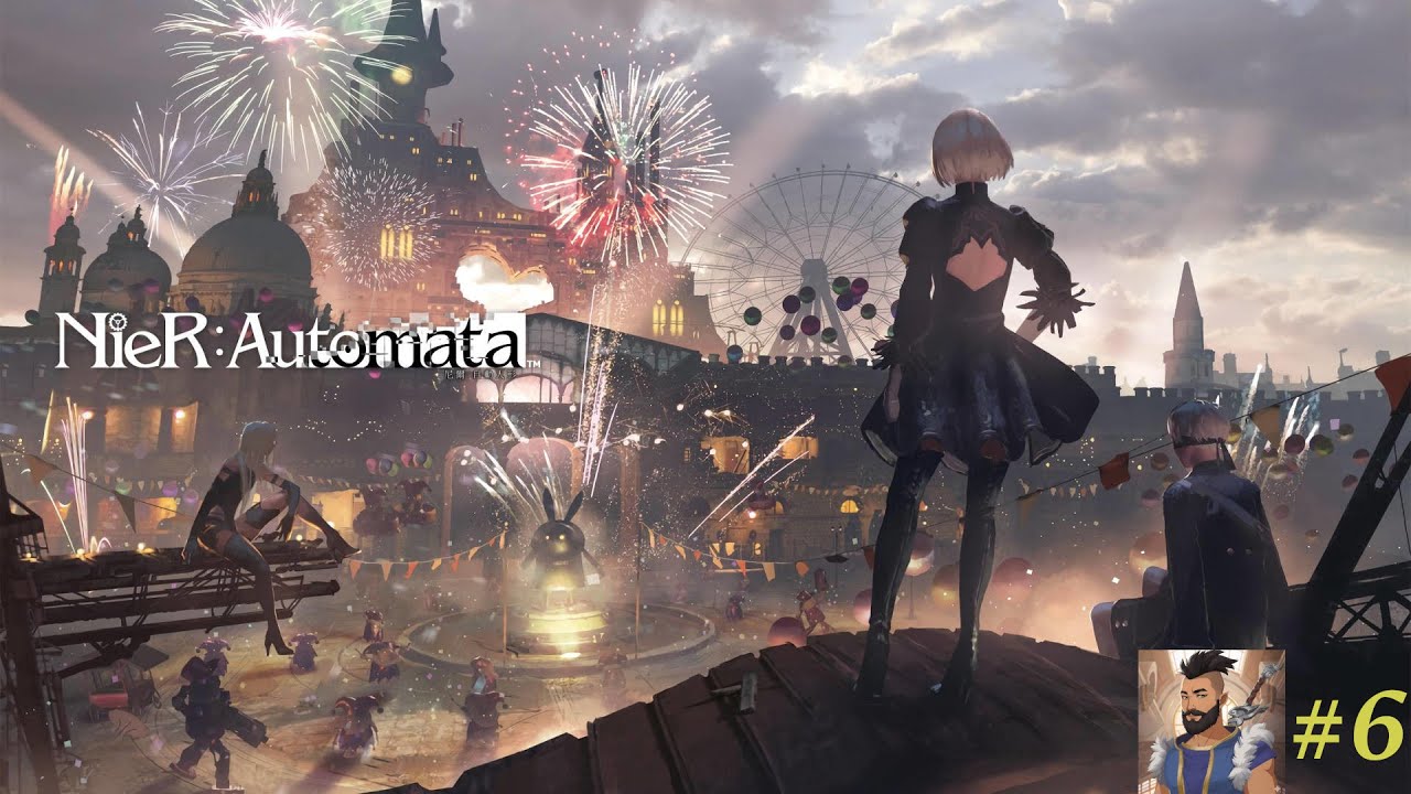 nier:automata ⚔️⚔️el reino del bosque con 9s #6 ps5 pro 🎮🎮