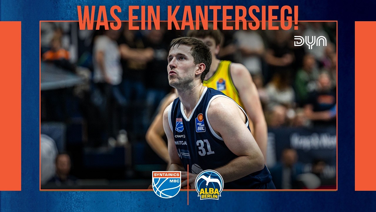 Highlights: SYNTAINICS MBC - ALBA BERLIN | easyCredit BBL | Dyn Basketball