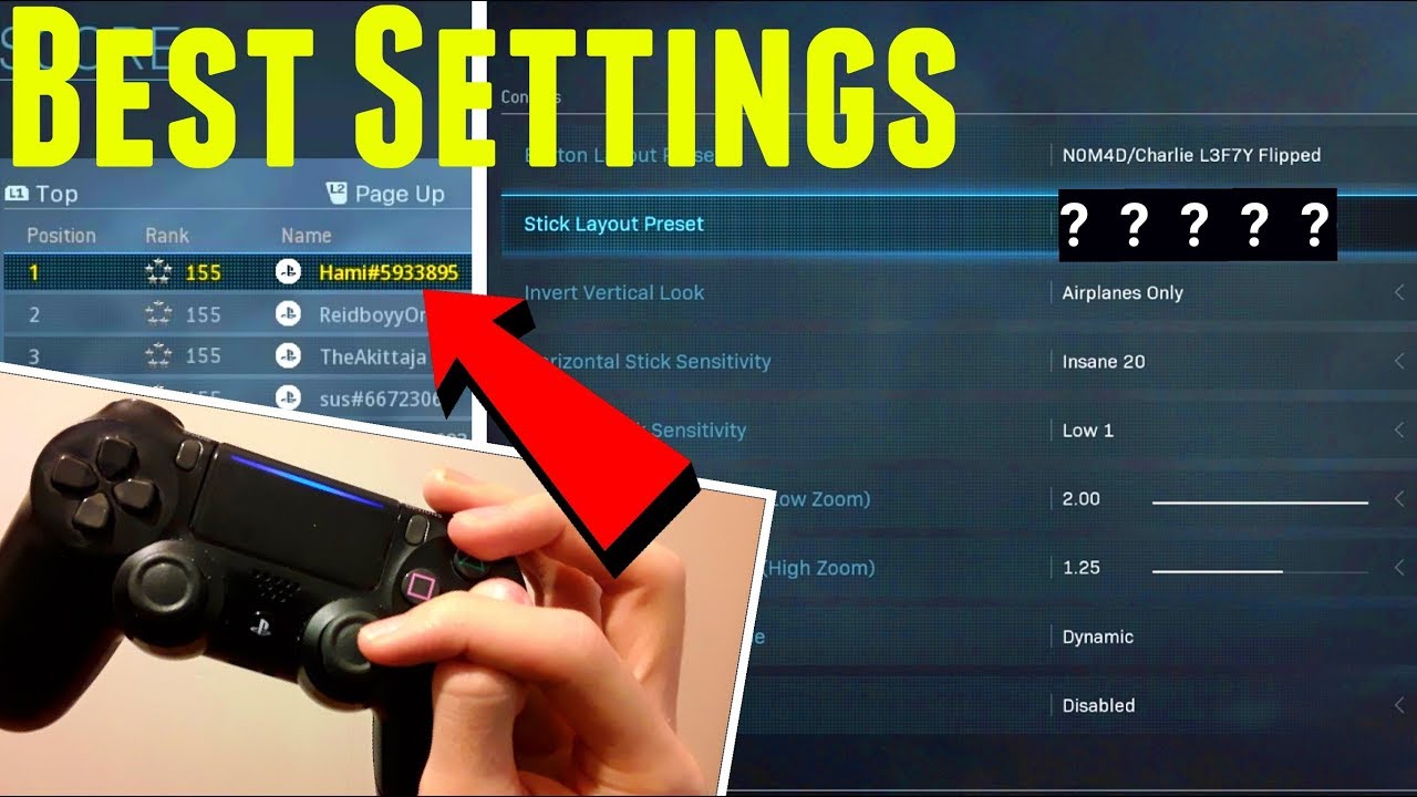 Make MW INSANELY EASY!!! #1 Players SECRET Settings | Call of Duty Modern Warfare 2019 ( PS4 Pro