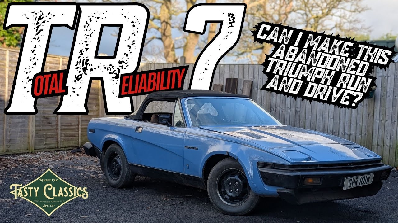 Can I Make This ABANDONED 1981 Triumph TR7 RUN & DRIVE?