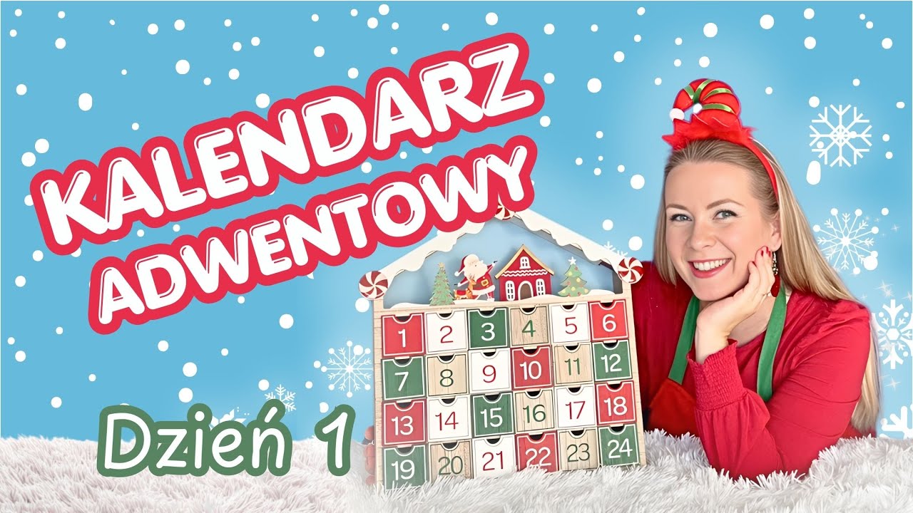 ✨ 1 Grudnia ✨Kalendarz Adwentowy dla Dzieci – Otwieramy Pierwsze Okienko! | Zadanie na Dziś 🎄
