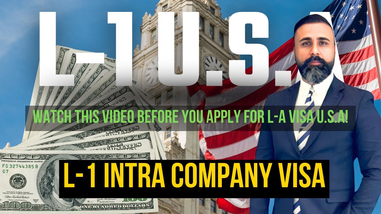 How to Apply L-1 Intra-Company Visa U.S.A Explained in Hindi/Urdu |  Full Guide Video!