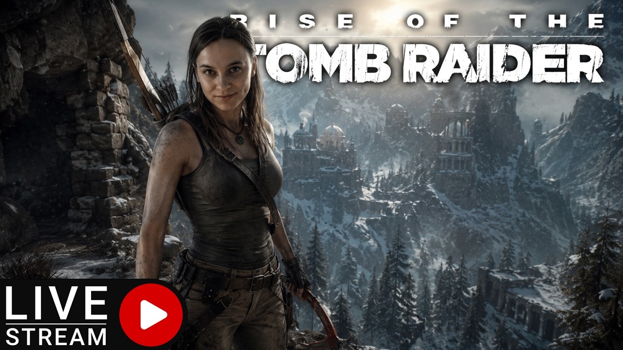 Rise of the Tomb Raider - Zaczynamy❗🗺️🧭 |  !cel - Zbieramy na grę❗ | !dc