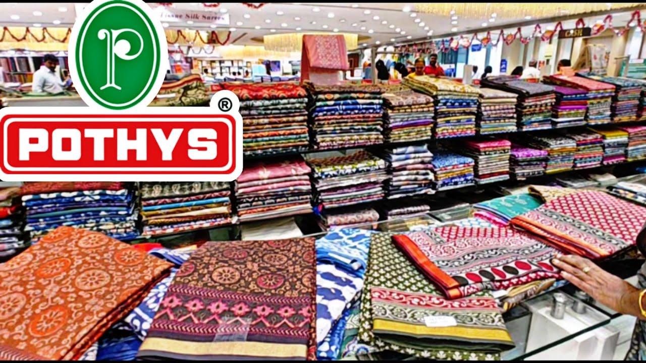 POTHYS 25%discount Cotton SAREES |Latest pure cotton|Silksarees trending Collection