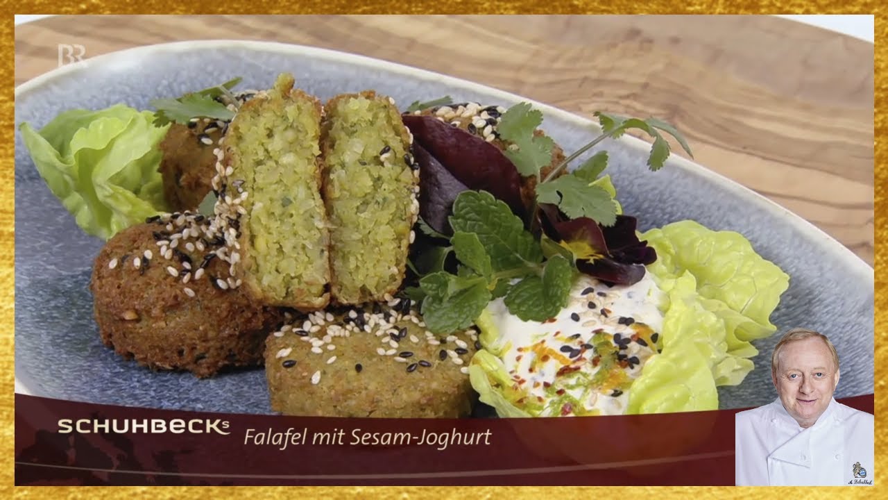 Alfons Schuhbeck - Falafel mit Sesam-Joghurt