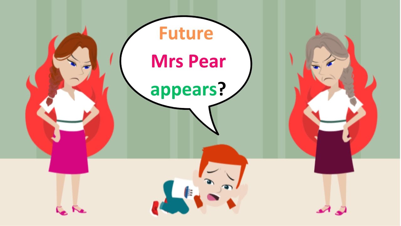 Lucas and Future Mrs Pear - English Comedy Animated - Lucas English