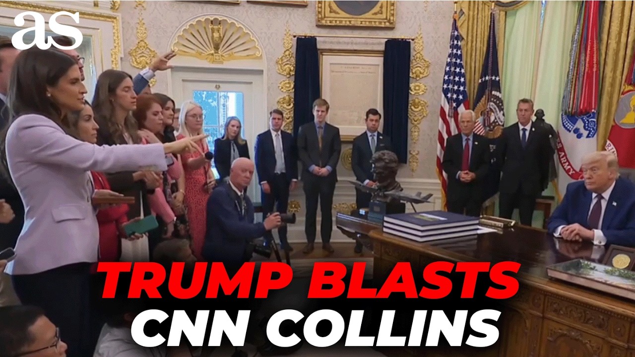 Trump TELLS Kaitlin Collins 